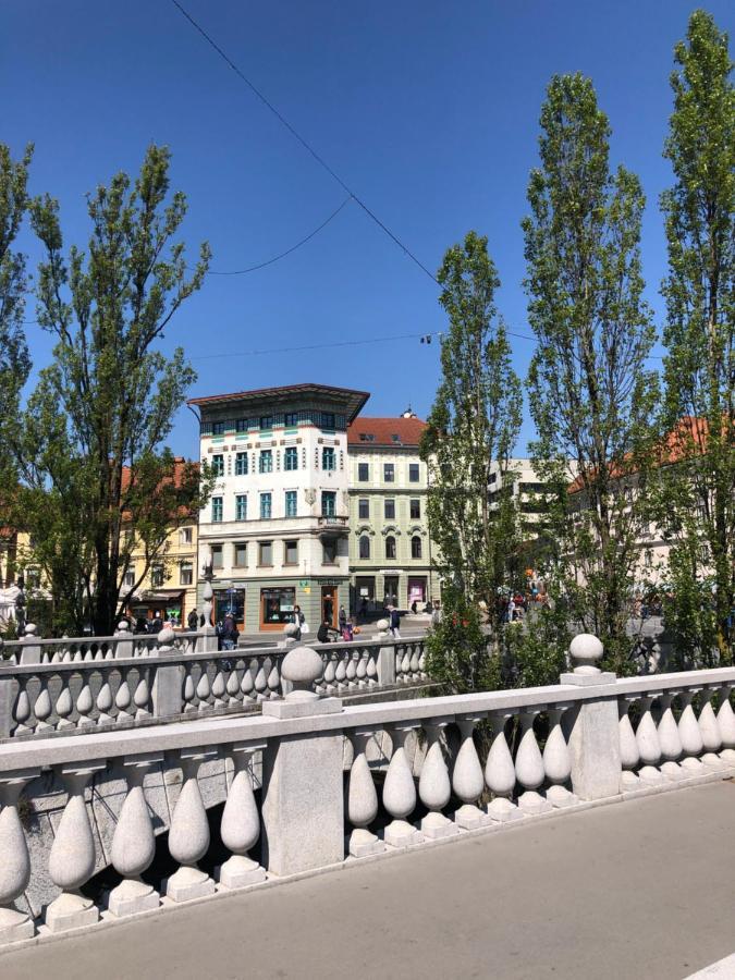 Apartament Triple Bridge Lublana Zewnętrze zdjęcie