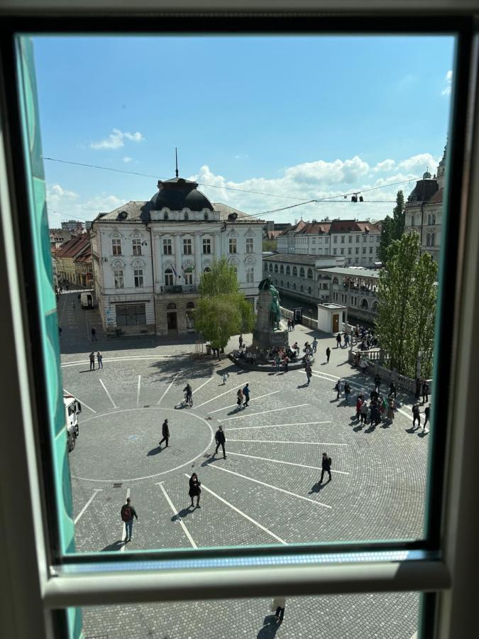 Apartament Triple Bridge Lublana Zewnętrze zdjęcie