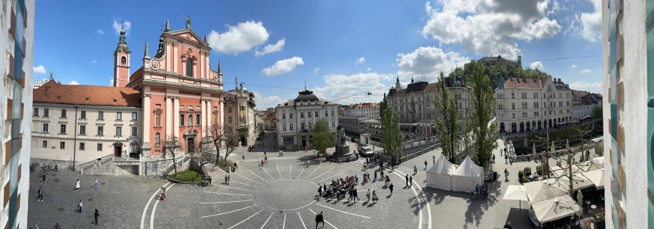 Apartament Triple Bridge Lublana Zewnętrze zdjęcie