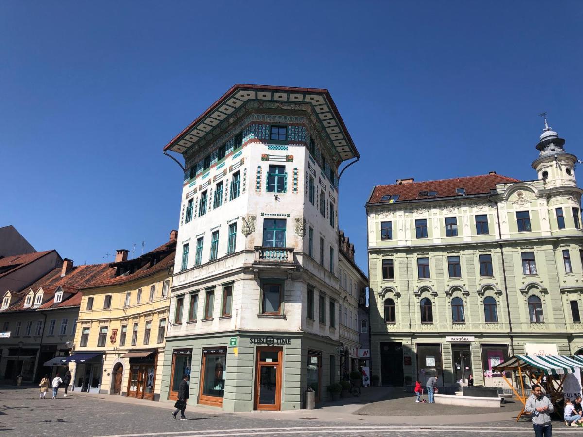 Apartament Triple Bridge Lublana Zewnętrze zdjęcie