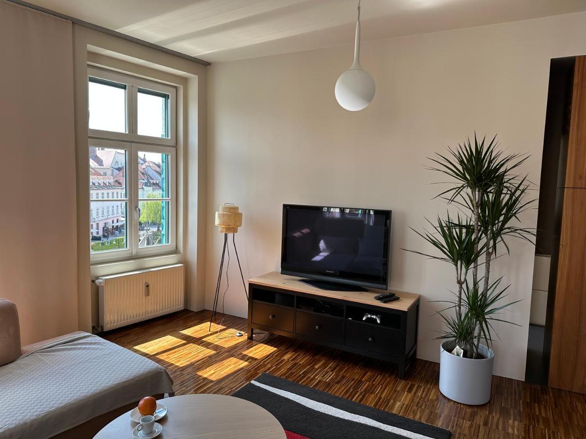 Apartament Triple Bridge Lublana Zewnętrze zdjęcie