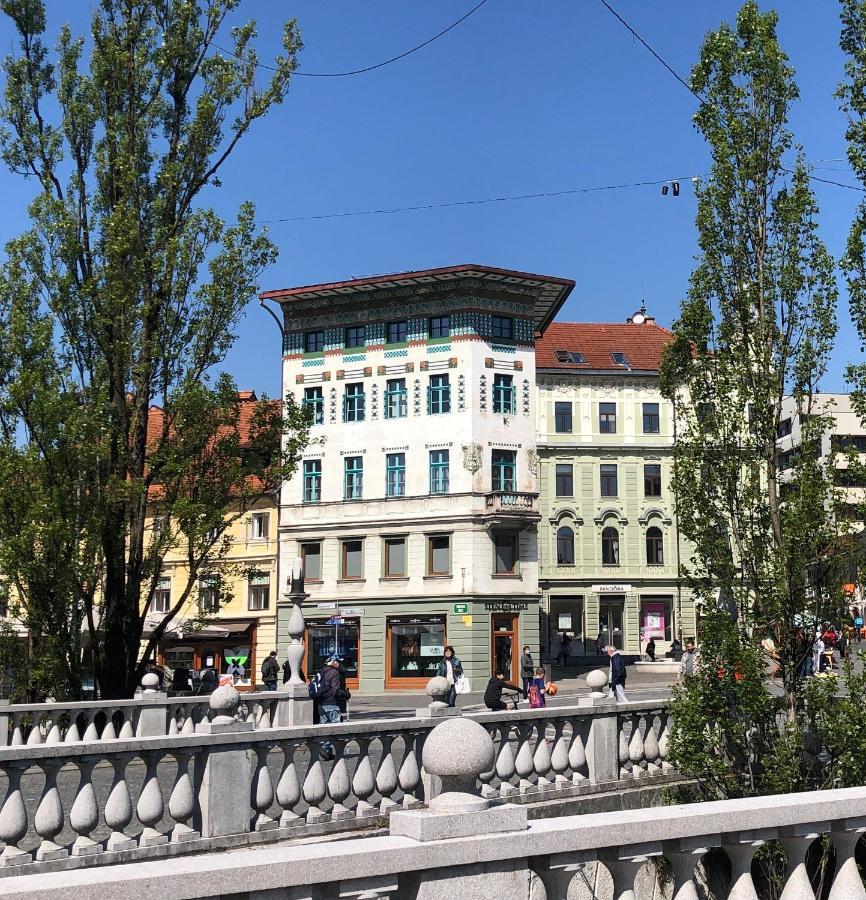 Apartament Triple Bridge Lublana Zewnętrze zdjęcie