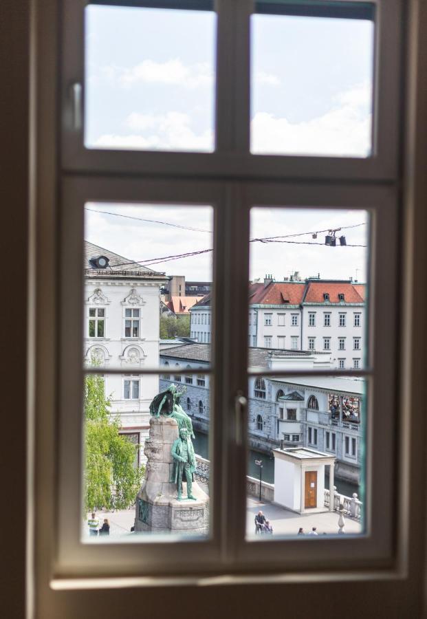 Apartament Triple Bridge Lublana Zewnętrze zdjęcie